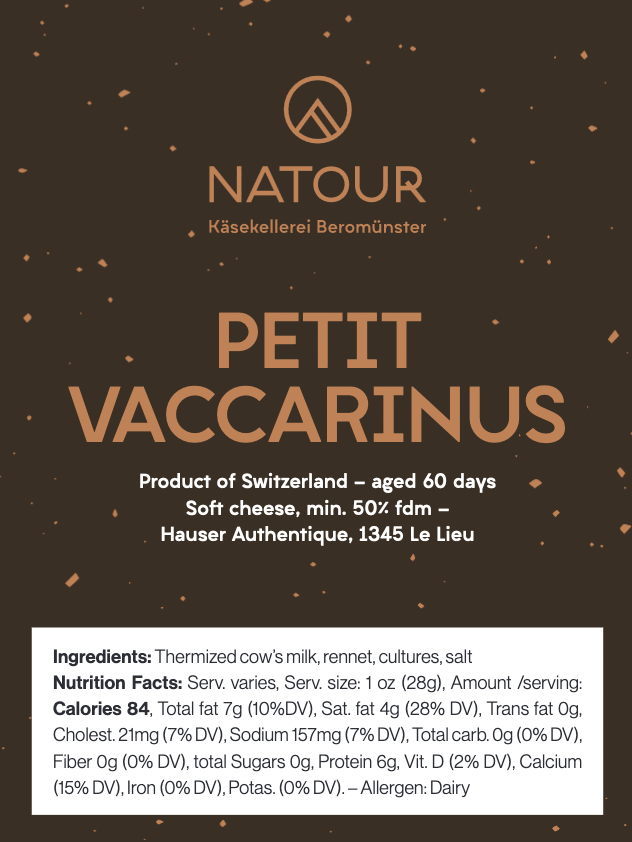 Petit Vaccarinus label